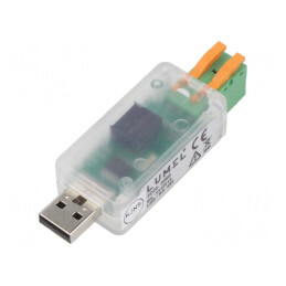 Convertor RS485 la USB 5V Plastic USB | Electronic-mag.ro | Componente Electronice