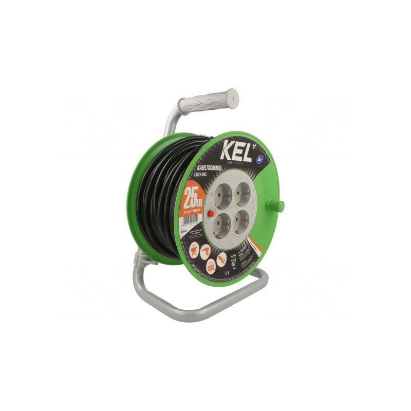 Prelungitor Bobinat 4 Prize PVC Negru 3x1,5mm2 | Electronic-mag.ro | Componente Electronice Prelungitor Bobinat 4 Prize PVC Negru 3x1,5mm2 | Electronic-mag.ro | Componente Electronice