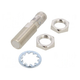 Senzor Inductiv PNP NO 0-1.6mm 10-30VDC M12 IP67 200mA | Electronic-mag.ro | Componente Electronice