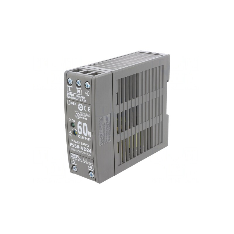 Alimentator șină DIN 60W 24V 2.5A | Electronic-mag.ro | Componente Electronice