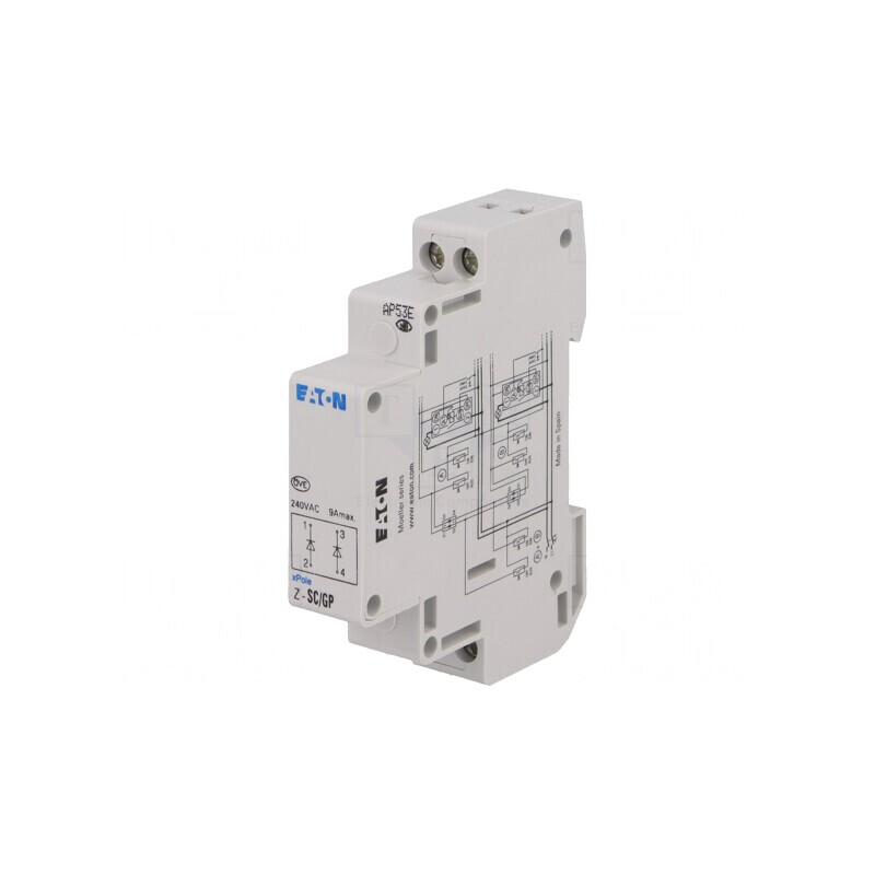 Releu Bloc Grup pentru Șină DIN 17,5x90x60mm IP20 | Electronic-mag.ro | Componente Electronice