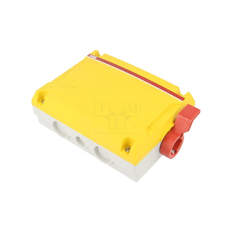 Întrerupător separator de siguranță 25A IP65 11kW | Electronic-mag.ro | Componente Electronice
