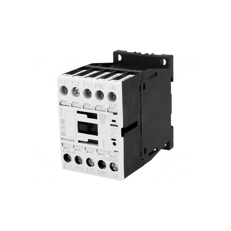 Contactor 3P 24VDC 12A 690V | Electronic-mag.ro | Componente Electronice