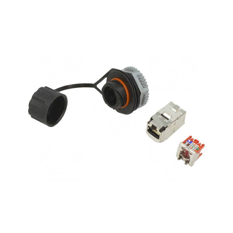 Soclu RJ45 Cat 5e Ecranat IP67 8p8c | Electronic-mag.ro | Componente Electronice Soclu RJ45 Cat 5e Ecranat IP67 8p8c | Electronic-mag.ro | Componente Electronice