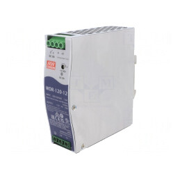 Alimentator Pulsatoriu pentru Șină DIN 120W 12V 10A | Electronic-mag.ro | Componente Electronice