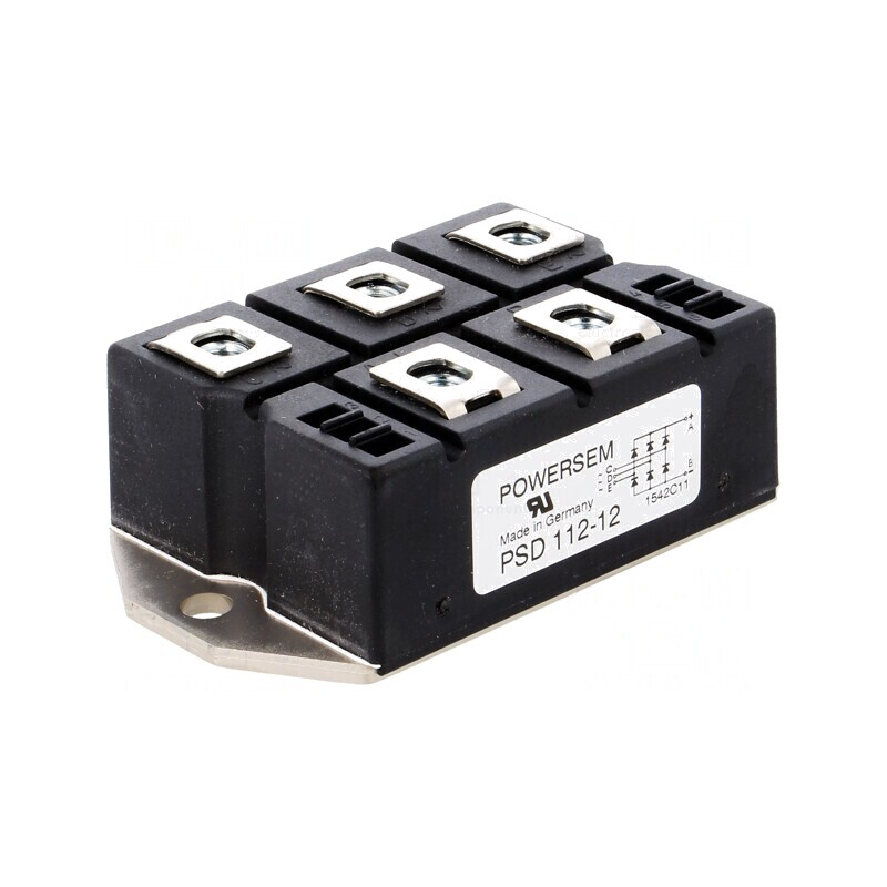 Redresor Trifazat 1,2kV 127A 1,2kA PSD 112/12 | Electronic-mag.ro | Componente Electronice Redresor Trifazat 1,2kV 127A 1,2kA PSD 112/12 | Electronic-mag.ro | Componente Electronice