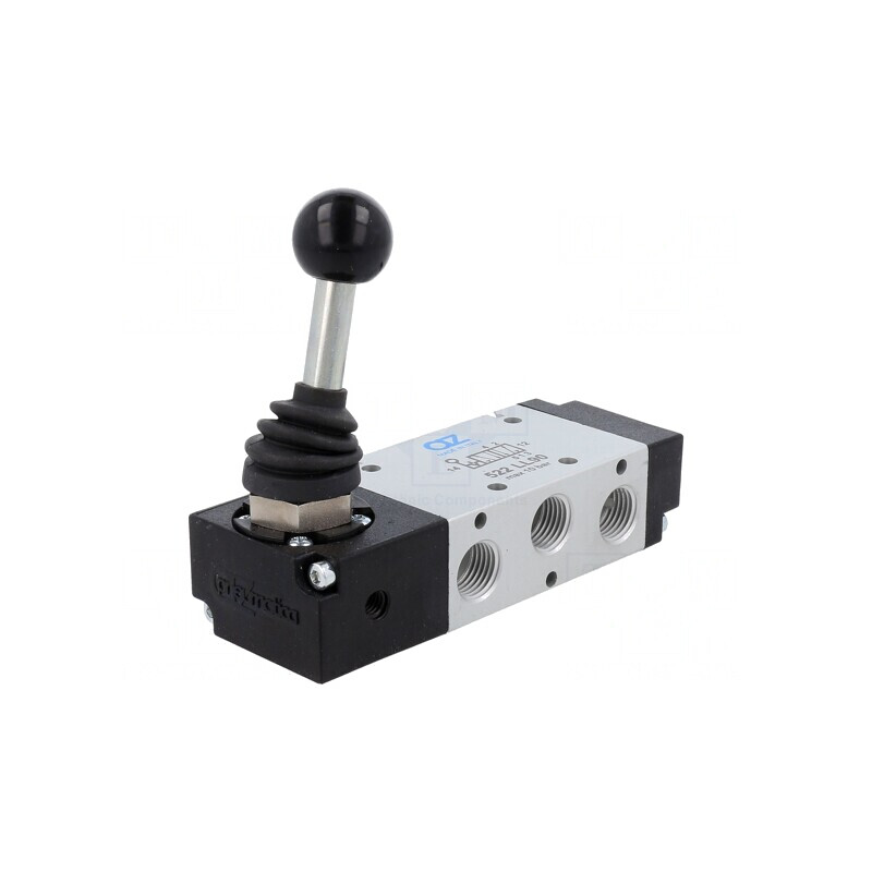 Valvă mecanică bistabilă 5/2 G 1/4  -0,9÷10bar max.60°C | Electronic-mag.ro | Componente Electronice