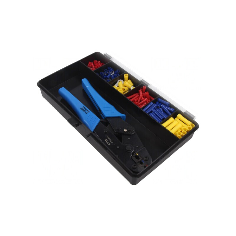 Kit pentru Crimparea Conectorilor și Terminalelor 0,5-6mm² | Electronic-mag.ro | Componente Electronice Kit pentru Crimparea Conectorilor și Terminalelor 0,5-6mm² | Electronic-mag.ro | Componente Electronice