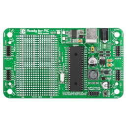 Kit Dezvoltare Microchip PIC18 Prototip DIP28 | Electronic-mag.ro | Componente Electronice