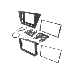 Cadru Radio VW 2 DIN Negru Lucios | Electronic-mag.ro | Componente Electronice