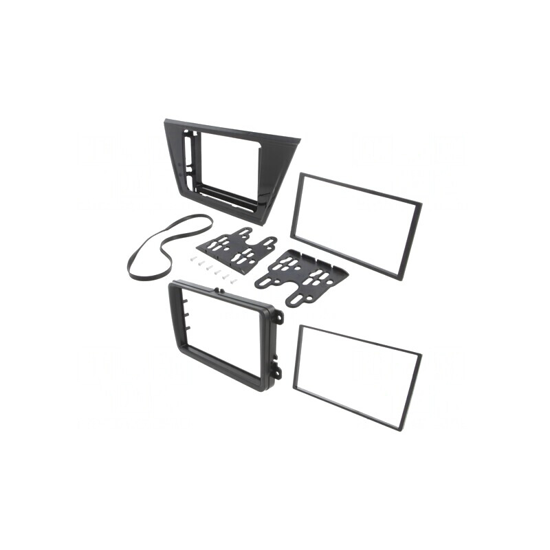 Cadru Radio VW 2 DIN Negru Lucios | Electronic-mag.ro | Componente Electronice