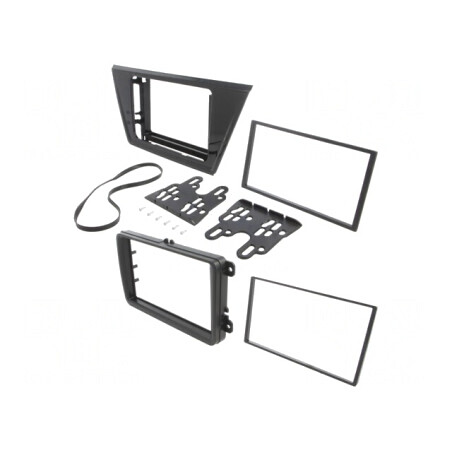 Cadru Radio VW 2 DIN Negru Lucios | Electronic-mag.ro | Componente Electronice