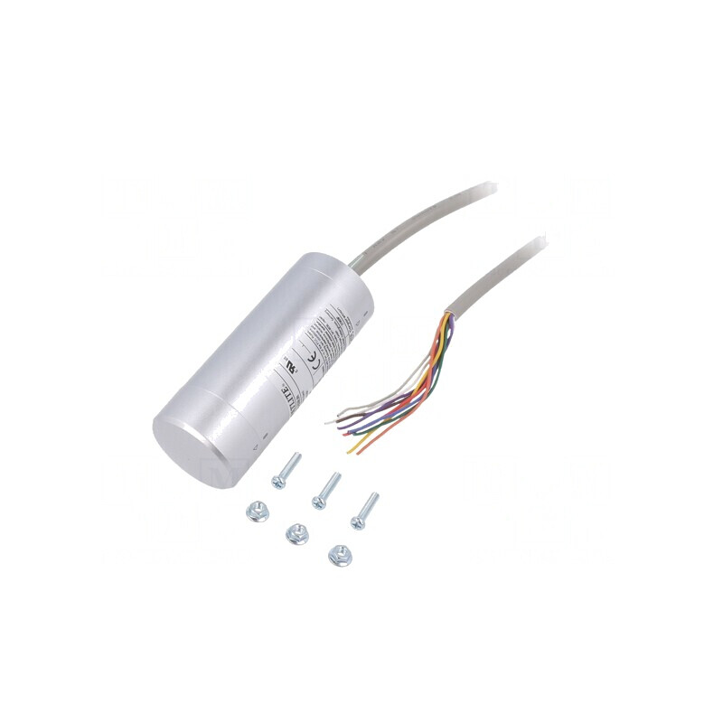 Bază Argintie 24VDC IP65 pentru Semnalizatoare | Electronic-mag.ro | Componente Electronice