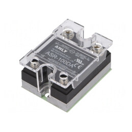 Releu Semiconductor 100A 1-Fazat 4-32VDC 24-280VAC | Electronic-mag.ro | Componente Electronice