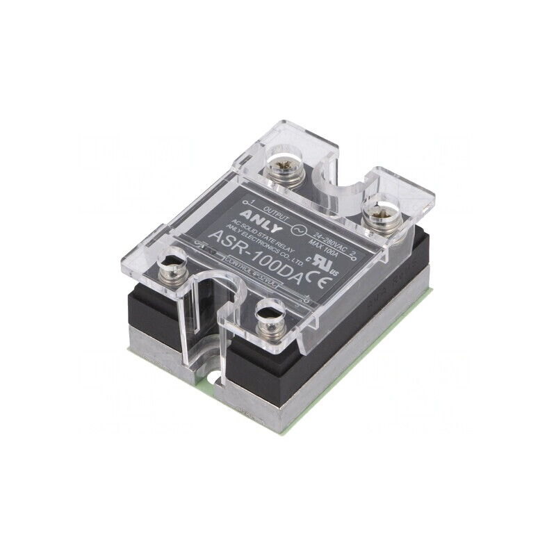Releu Semiconductor 100A 1-Fazat 4-32VDC 24-280VAC | Electronic-mag.ro | Componente Electronice