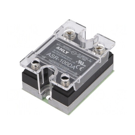 Releu Semiconductor 100A 1-Fazat 4-32VDC 24-280VAC | Electronic-mag.ro | Componente Electronice