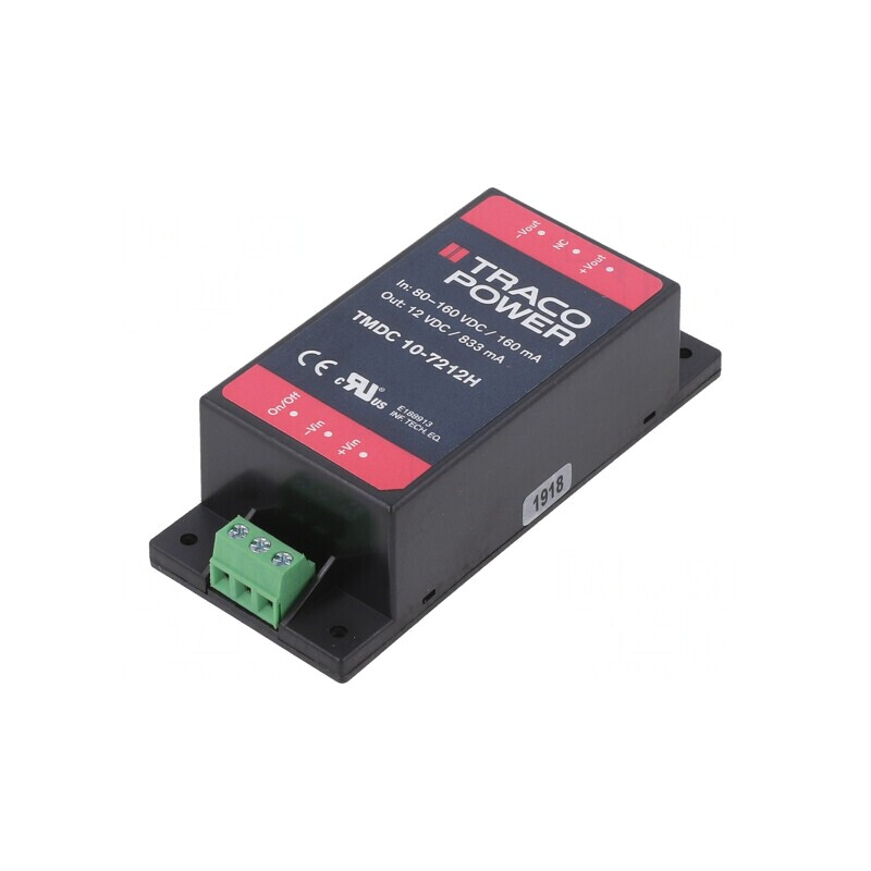 Convertor DC/DC 10W 80-160V la 12V 833mA | Electronic-mag.ro | Componente Electronice