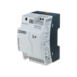 Alimentator pulsatoriu DIN 42W 24V 1.75A | Electronic-mag.ro | Componente Electronice