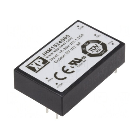 Convertor DC/DC 15W 18-36V la 5V 3A | Electronic-mag.ro | Componente Electronice
