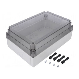 Carcasă Universală Policarbonat 180x255x100 mm | Electronic-mag.ro | Componente Electronice
