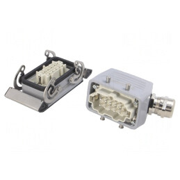 Set Complet Conector HDC Mamă-Tată 10 Pini | Electronic-mag.ro | Componente Electronice