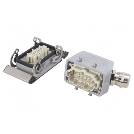 Set Complet Conector HDC Mamă-Tată 10 Pini | Electronic-mag.ro | Componente Electronice