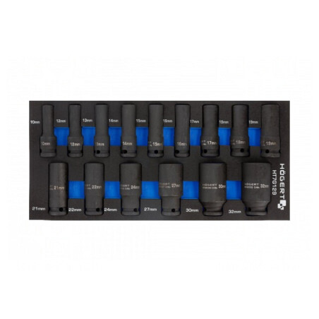 Set Chei Tubulare cu Impact 15 Buc HT7G129 | Electronic-mag.ro | Componente Electronice