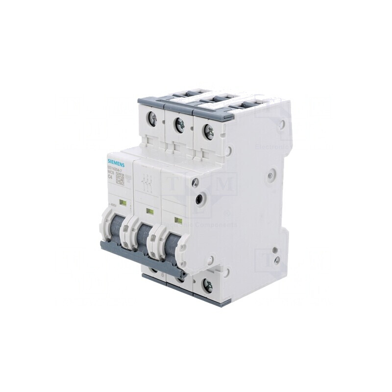 Întrerupător de Supracurent 4A 3P 230/400VAC 10kA | Electronic-mag.ro | Componente Electronice