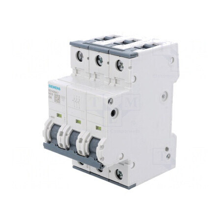 Întrerupător de Supracurent 4A 3P 230/400VAC 10kA | Electronic-mag.ro | Componente Electronice