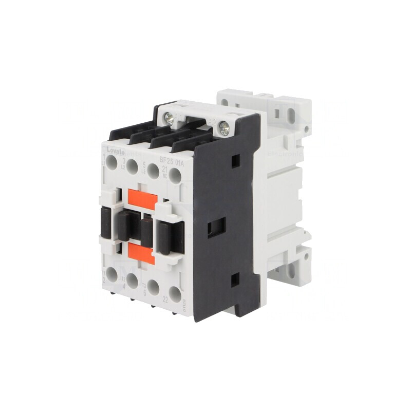Contactor 3P 25A 110VAC cu 3 Contacte Auxiliare NC | Electronic-mag.ro | Componente Electronice