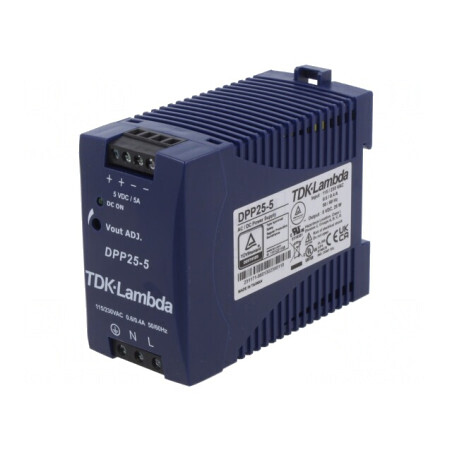 Alimentator Pulsatoriu DIN 25W 5V 5A | Electronic-mag.ro | Componente Electronice