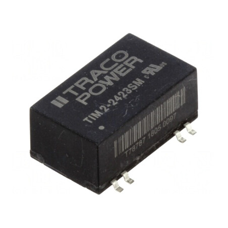 Convertor DC/DC 2W 18-36V la 15V/-15V SMD TIM 2-2423SM | Electronic-mag.ro | Componente Electronice