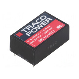 Convertor DC/DC 10W 9-18V la 5.1V 2A DIP24 | Electronic-mag.ro | Componente Electronice