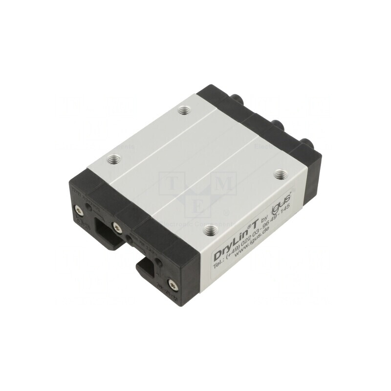 Cărucior aluminiu DryLin T ghidaje liniare 87mm | Electronic-mag.ro | Componente Electronice
