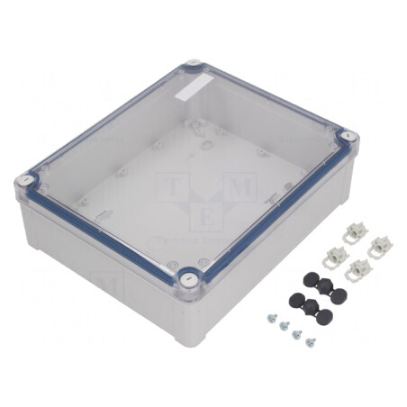 Carcasă Universală Policarbonat Gri 241x291x88 mm | Electronic-mag.ro | Componente Electronice