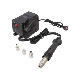 Stație cu aer cald digitală 300W ZD-8908 | Electronic-mag.ro | Componente Electronice