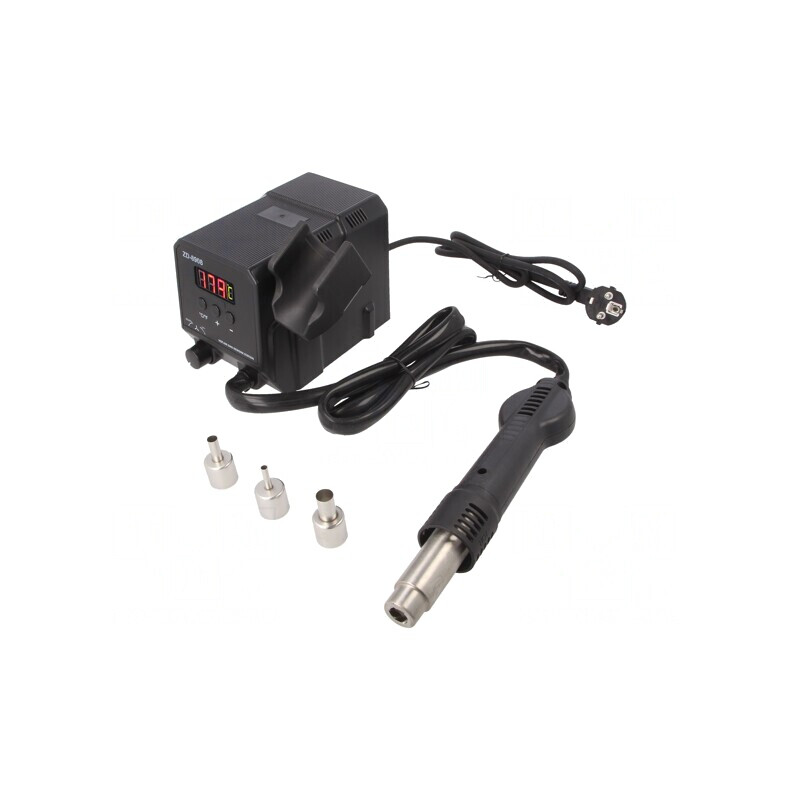 Stație cu aer cald digitală 300W ZD-8908 | Electronic-mag.ro | Componente Electronice