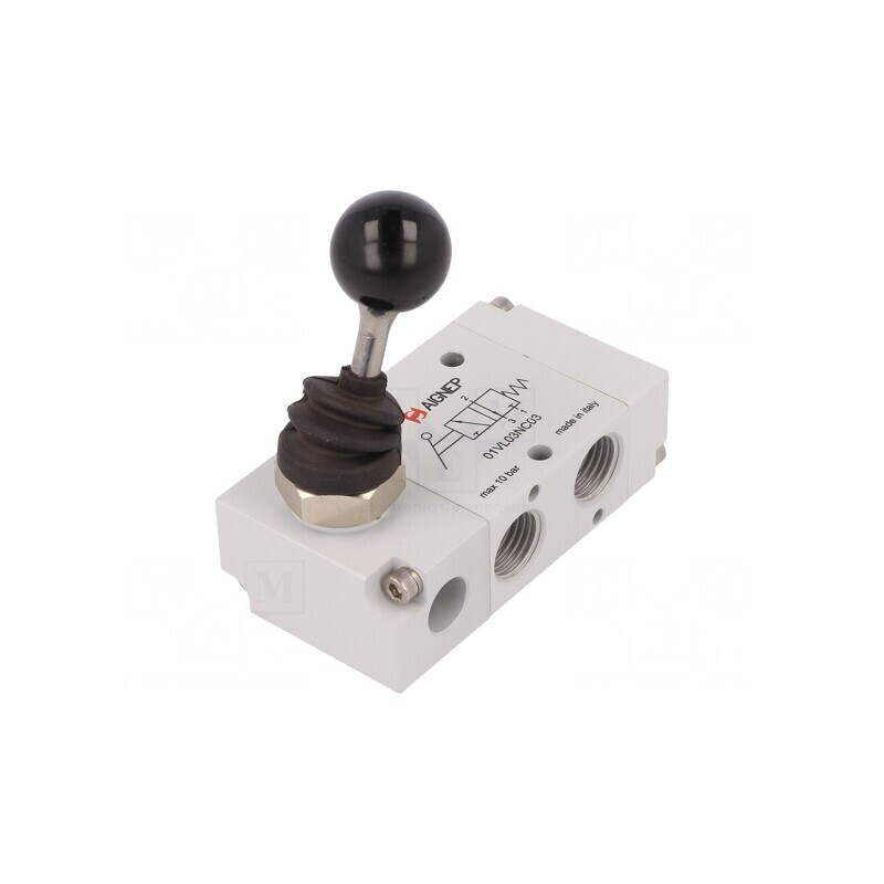 Valvă Mecanică 0-10bar 3/2 NC G 1/4 10-60°C | Electronic-mag.ro | Componente Electronice