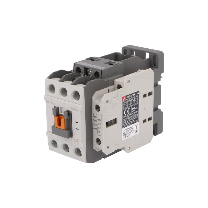 "Contactor 40A 24VDC 3P cu Contacte Auxiliare" | Electronic-mag.ro | Componente Electronice