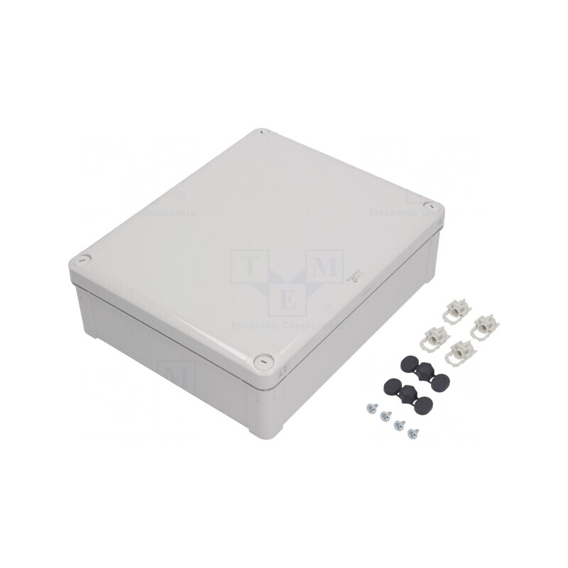 Carcasă Universală Policarbonat Gri 241x291x88 mm | Electronic-mag.ro | Componente Electronice