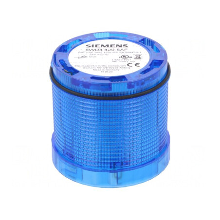 Semnalizator luminos LED albastru 24V IP65 | Electronic-mag.ro | Componente Electronice