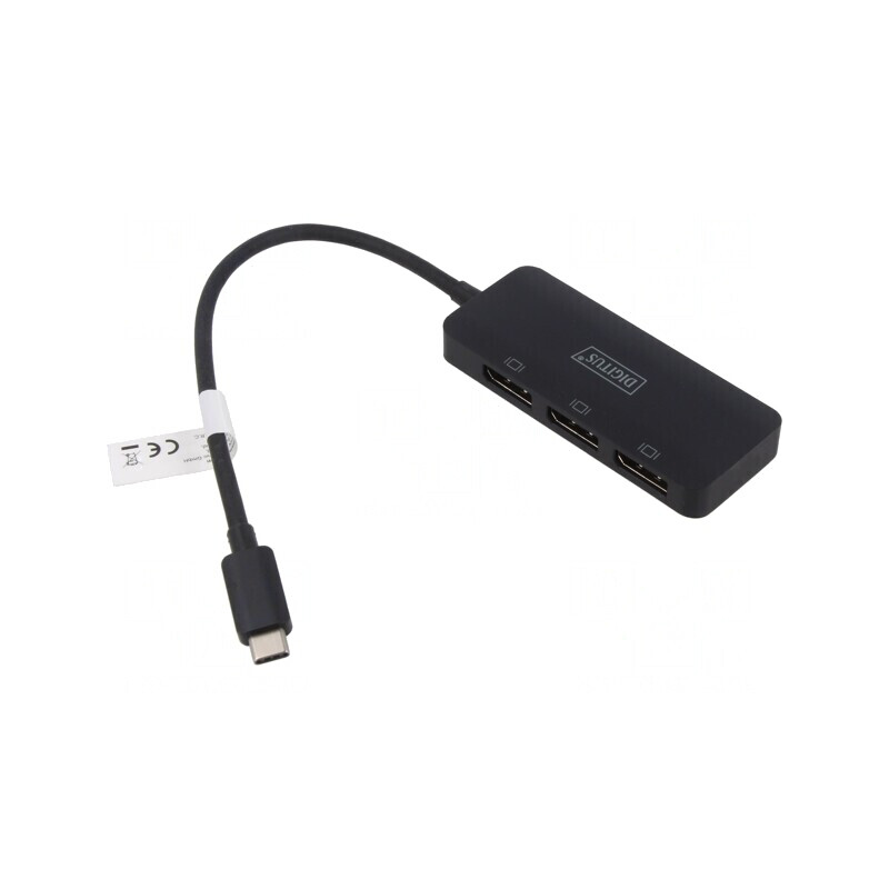 Adaptor DisplayPort 1.4 HDCP 2.2 Negru | Electronic-mag.ro | Componente Electronice