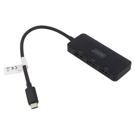 Adaptor DisplayPort 1.4 HDCP 2.2 Negru | Electronic-mag.ro | Componente Electronice