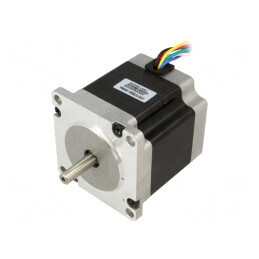 Motor: pas cu pas | 3,6VDC | Ax: crestătură D | max.882,6mNm | 2A | STEPPER MOTOR: UNIPOLAR/BIPOLAR 57×56MM