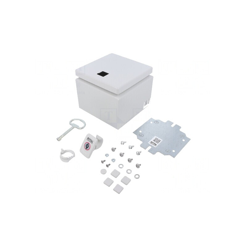 Carcasă montare pe perete 150x150x120mm E-BOX KX | Electronic-mag.ro | Componente Electronice Carcasă montare pe perete 150x150x120mm E-BOX KX | Electronic-mag.ro | Componente Electronice
