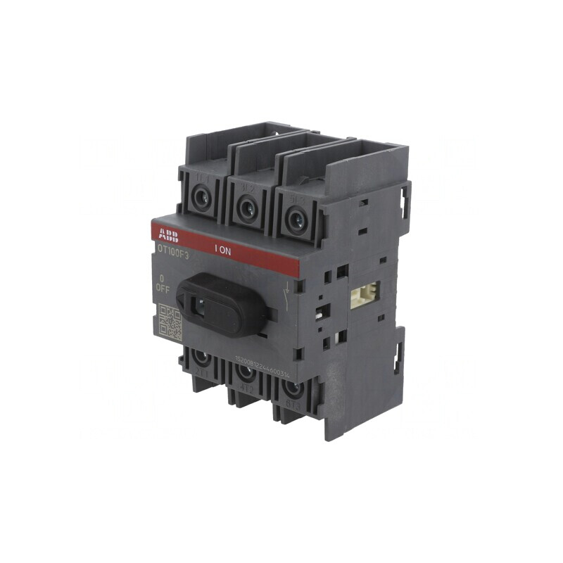 Separator-întrerupător 100A Poli 3 pentru șină DIN | Electronic-mag.ro | Componente Electronice