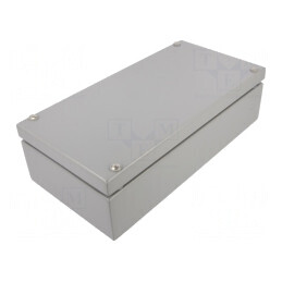 Carcasă universală oțel gri IP65 150x300x81mm | Electronic-mag.ro | Componente Electronice