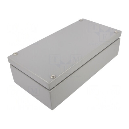 Carcasă universală oțel gri IP65 150x300x81mm | Electronic-mag.ro | Componente Electronice