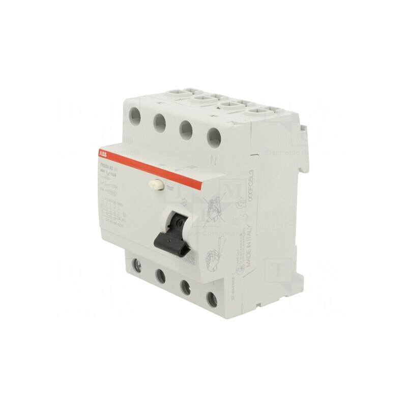 Întrerupător diferenţial 40A 300mA 4P IP20 | Electronic-mag.ro | Componente Electronice