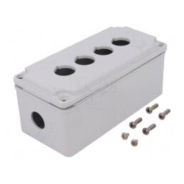 Carcasă pentru pilot IP66/IP67 80x170x73mm | Electronic-mag.ro | Componente Electronice